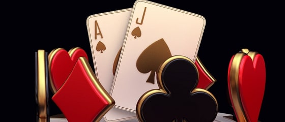 Žaisti gyvą 3 kortų pokerį per Evolution Gaming