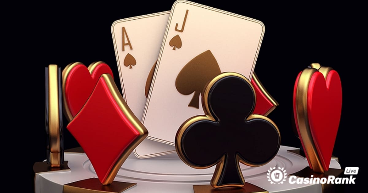 Žaisti gyvą 3 kortų pokerį per Evolution Gaming
